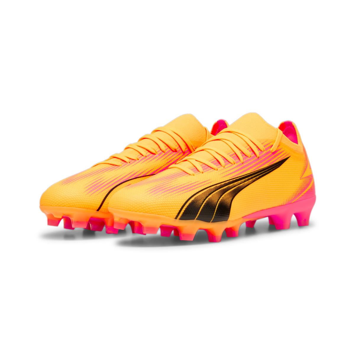Puma Ultra Match Firm Groundartificial Ground Soccer Cleats Mens Orange Sneakers
