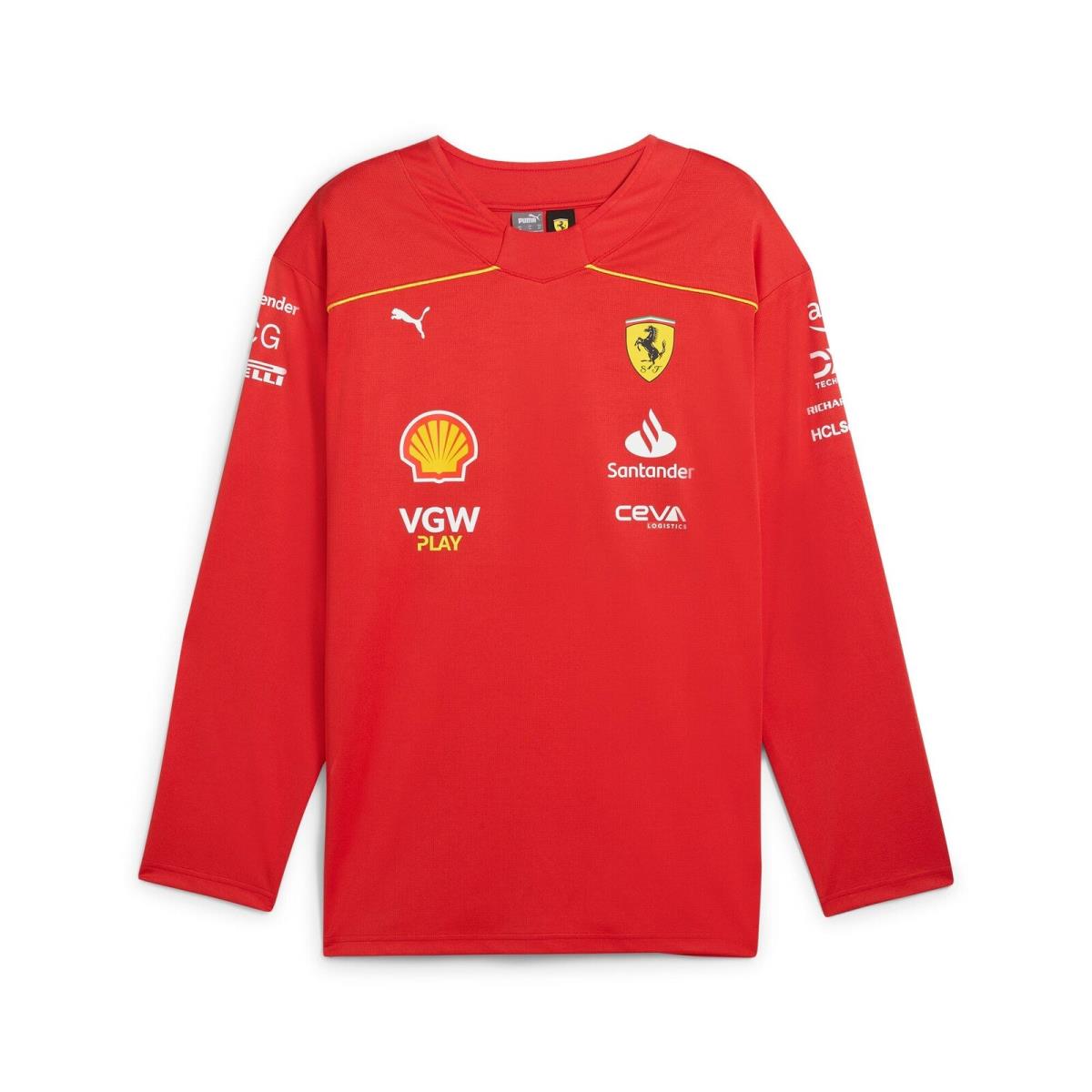 763607-02 Mens Puma SF Scuderia Ferrari Team Hockey Jersey