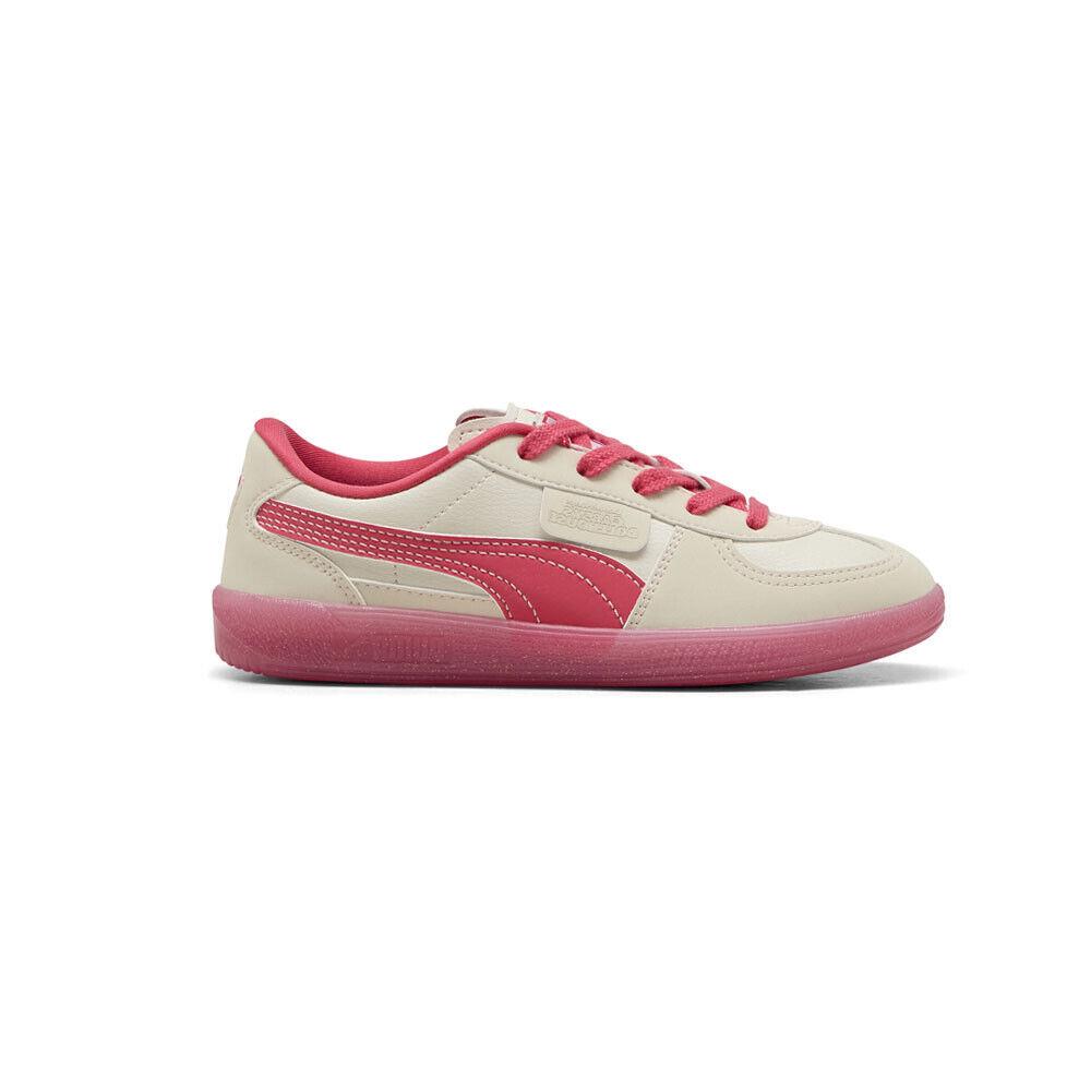 Puma Gabby`s Dollhouse `gabby` X Palermo Lace Up Toddler Girls Pink White Snea - Pink, White