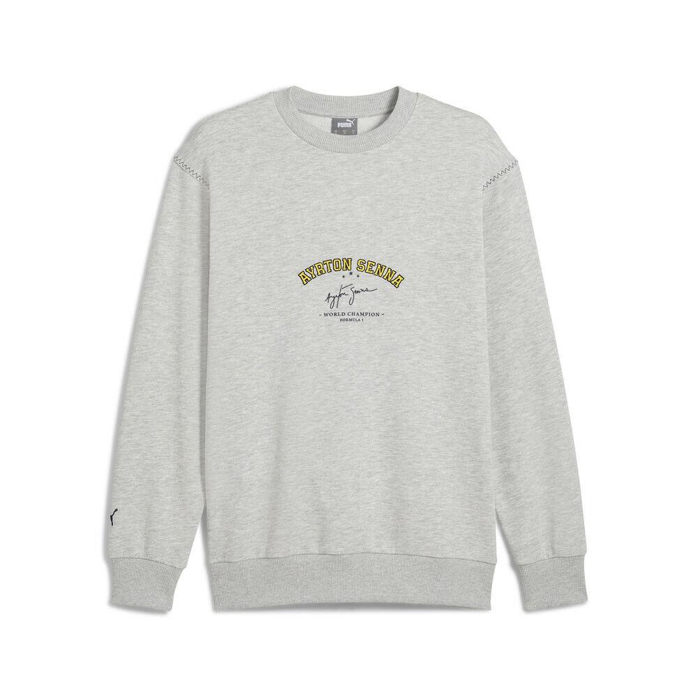 Puma Senna A Vida Crew Neck Sweatshirt Mens Grey 62554803