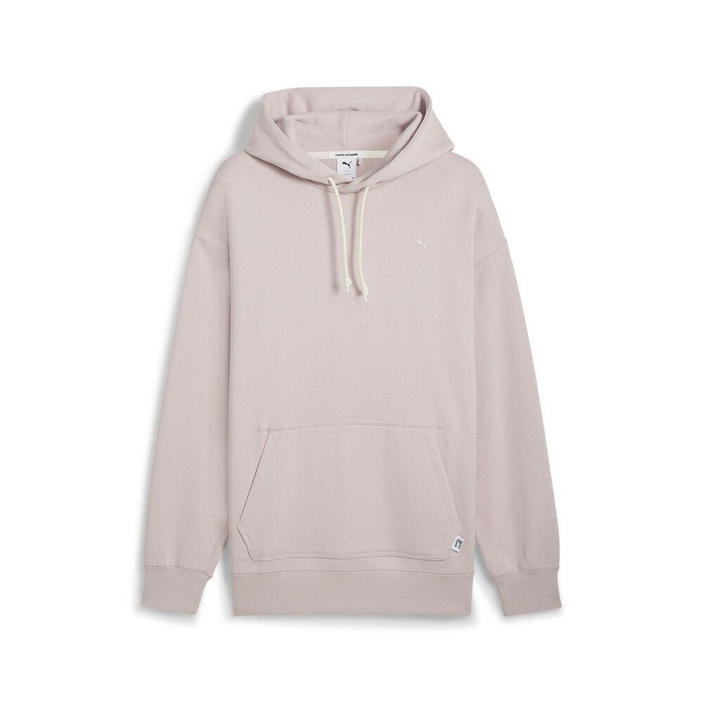 Puma Mmq Pullover Hoodie Mens Pink Casual Outerwear 62401149