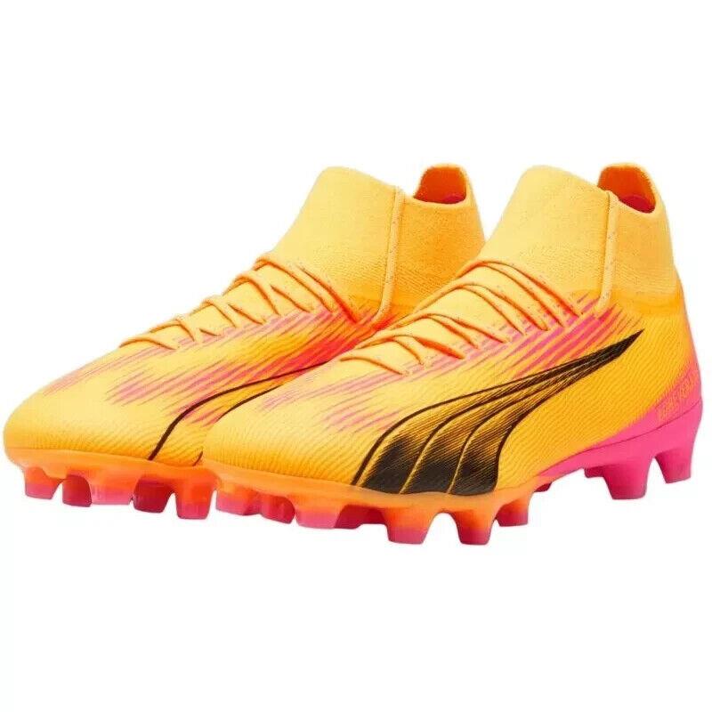 Puma Ultra Pro Firm Ground Ag Soccer Cleats Mens Orange 1077500 Size 10.5