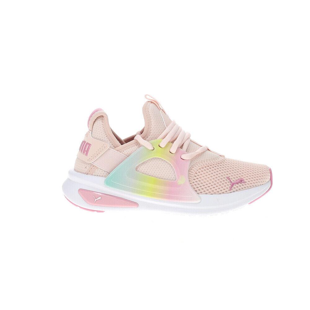 Puma Softride Enzo Evo Sunset Fade Lace Up Youth Boys Size 4 M Sneakers Casual - Pink