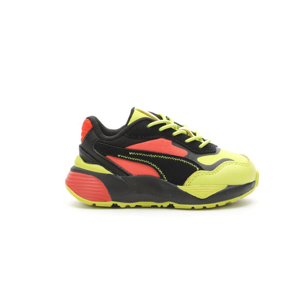 Puma Rsmetric Ski Club Ac Youth Boys Size 6 M Sneakers Casual Shoes 39153801 - Yellow