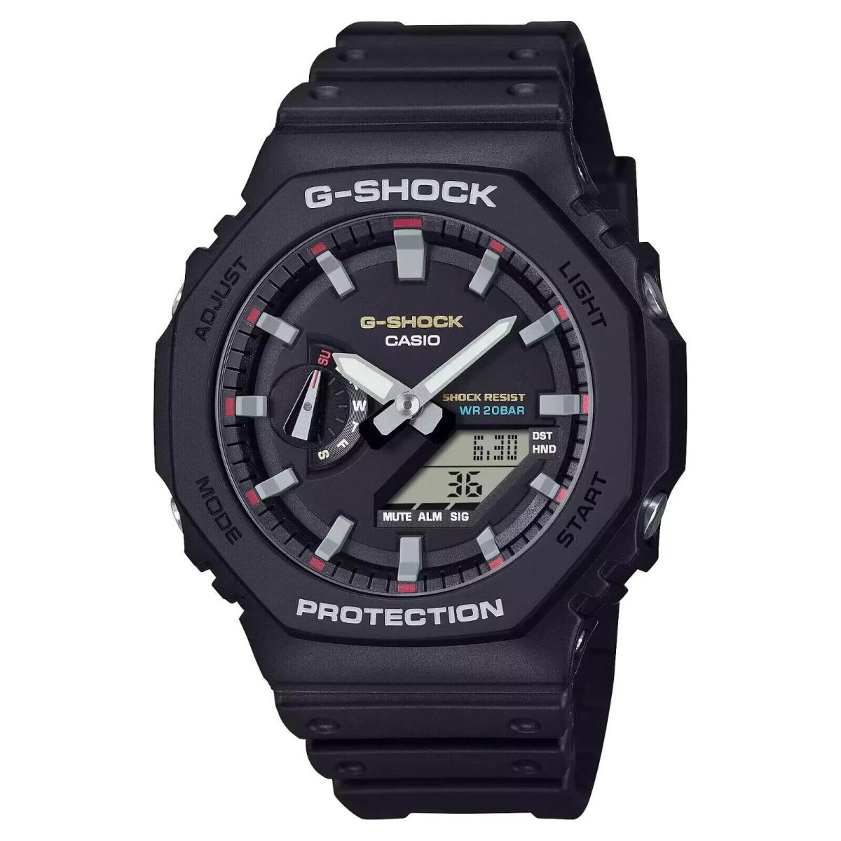 Casio G-shock GA2100RL-1A Analog-digital Iconic Styles 2100 Series