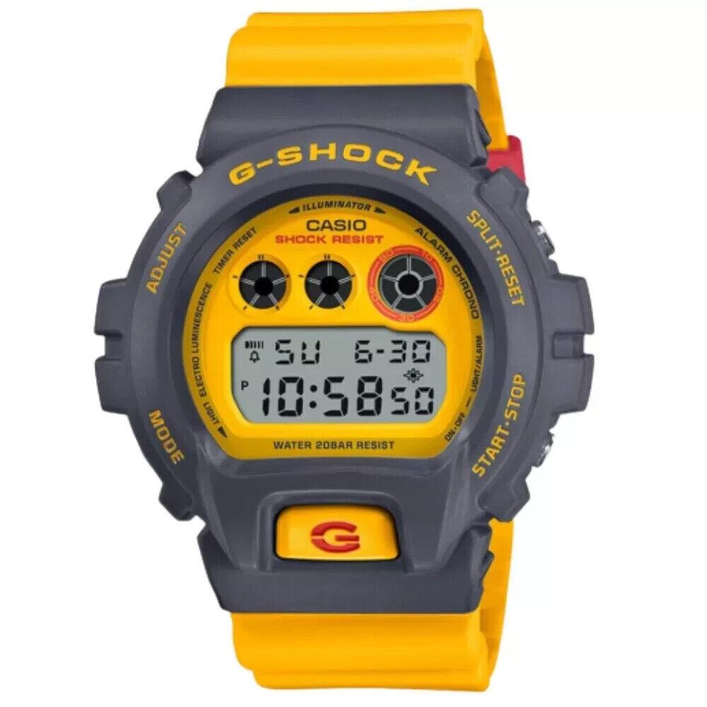 Casio G-shock DW6900Y-9 Digital Yellow Resin Strap Men Watch