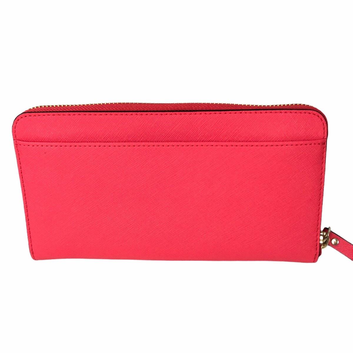 Kate Spade New York Laurel Way Neda Wallet in Crab Red WLRU2669 New