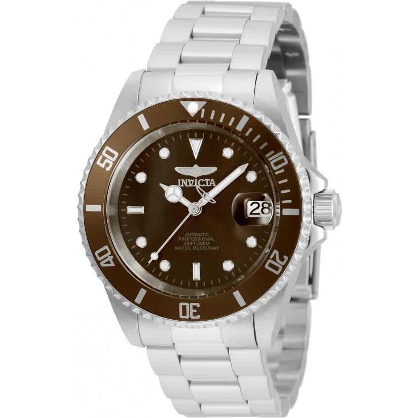 Invicta Pro Diver Automatic Brown Dial Men`s Watch 35689