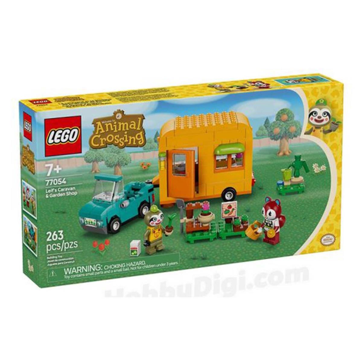 Lego Leif`s Caravan and Garden Shop Building Set 77054