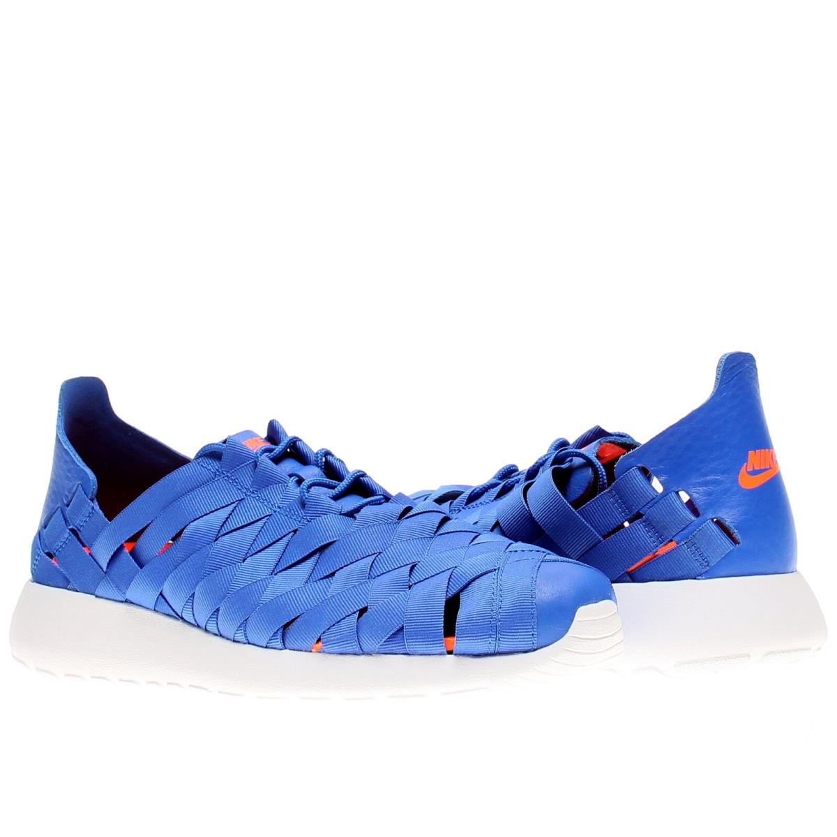 Nike Rosherun Wvn Men`s Running Shoes Size 11 - Blue