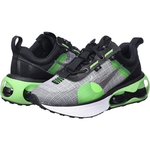 Nike shoes Air Max Plus - Black/Chrome/Green Strike 12