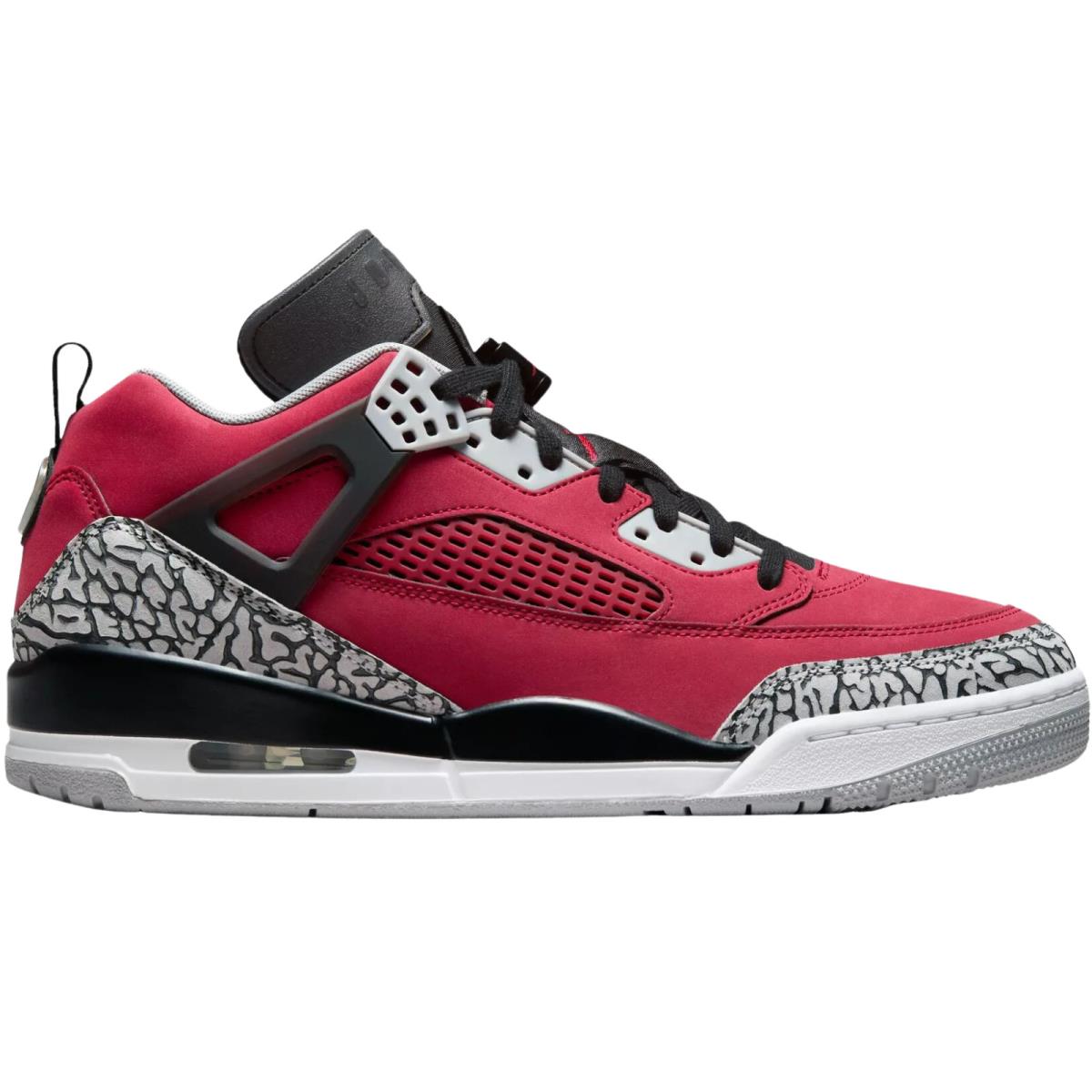 Nike Jordan Spizike Low Men`s Gym Red Wolf Grey Black US Sizes 7-14 FQ1759-600 - Gym Red/Wolf Grey/Cool Grey/Black