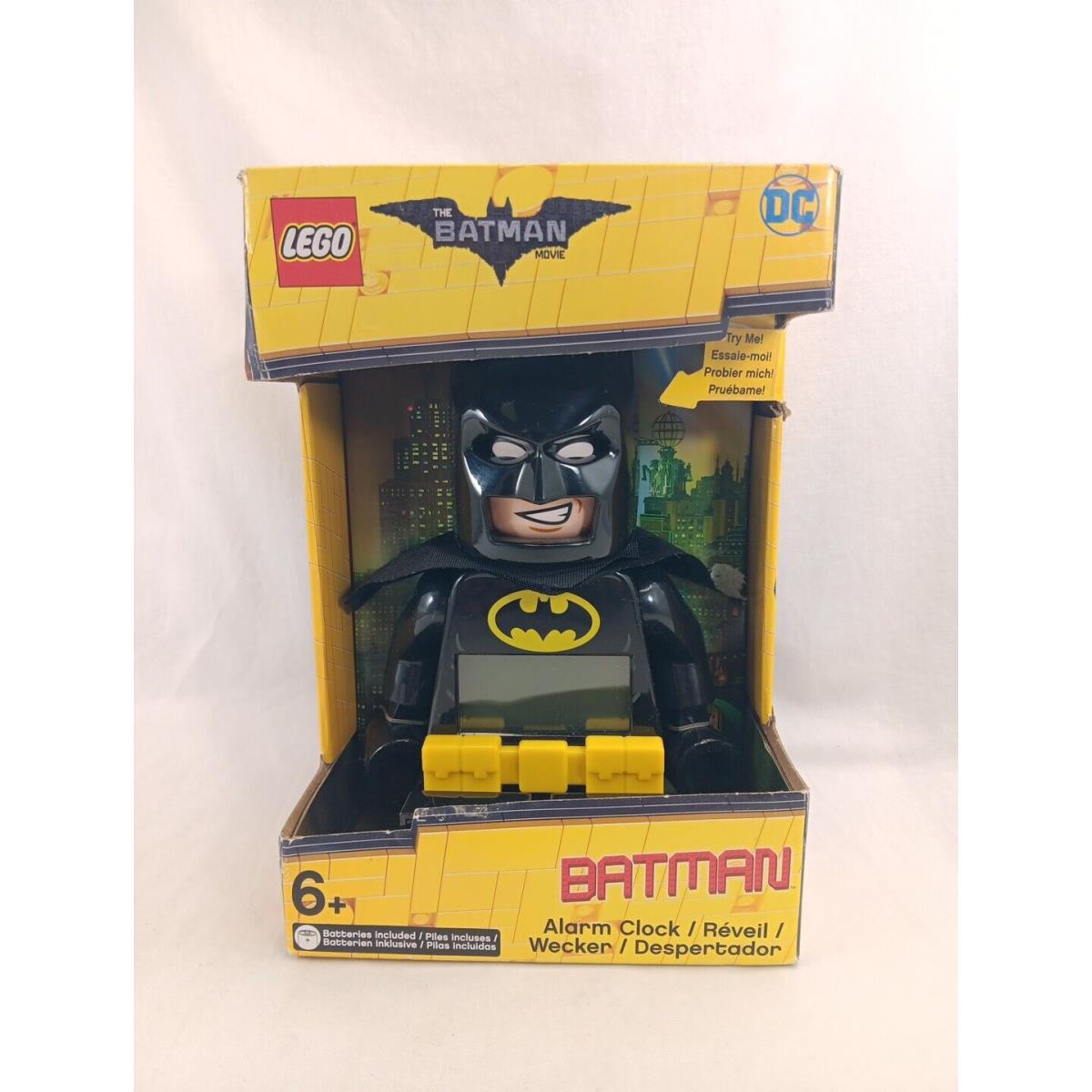 Lego DC Comics Super Heroes The Batman Movie Alarm Clock 9009327