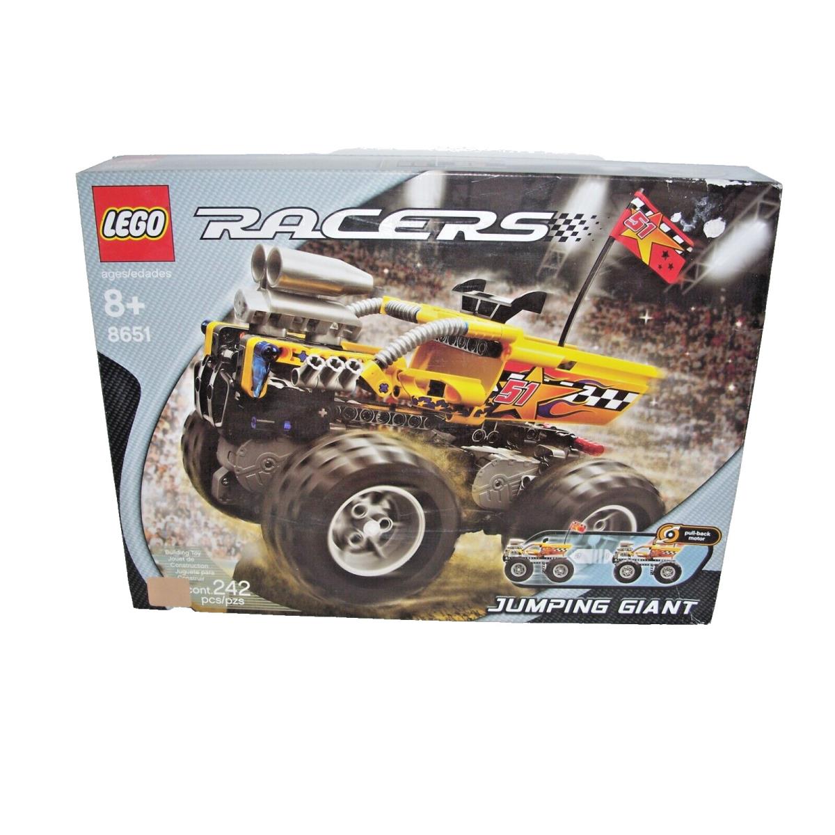 Lego 8651 Racers Power Jumping Giant Complete Very Rare