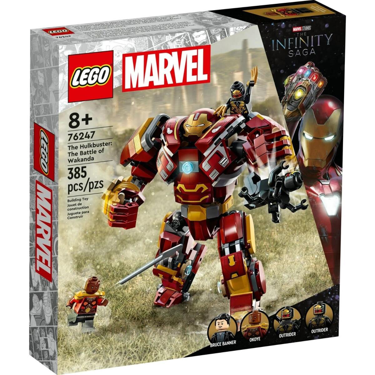 Lego 76247 Hulkbuster Battle OF Wakanda Bruce Banner Okoye