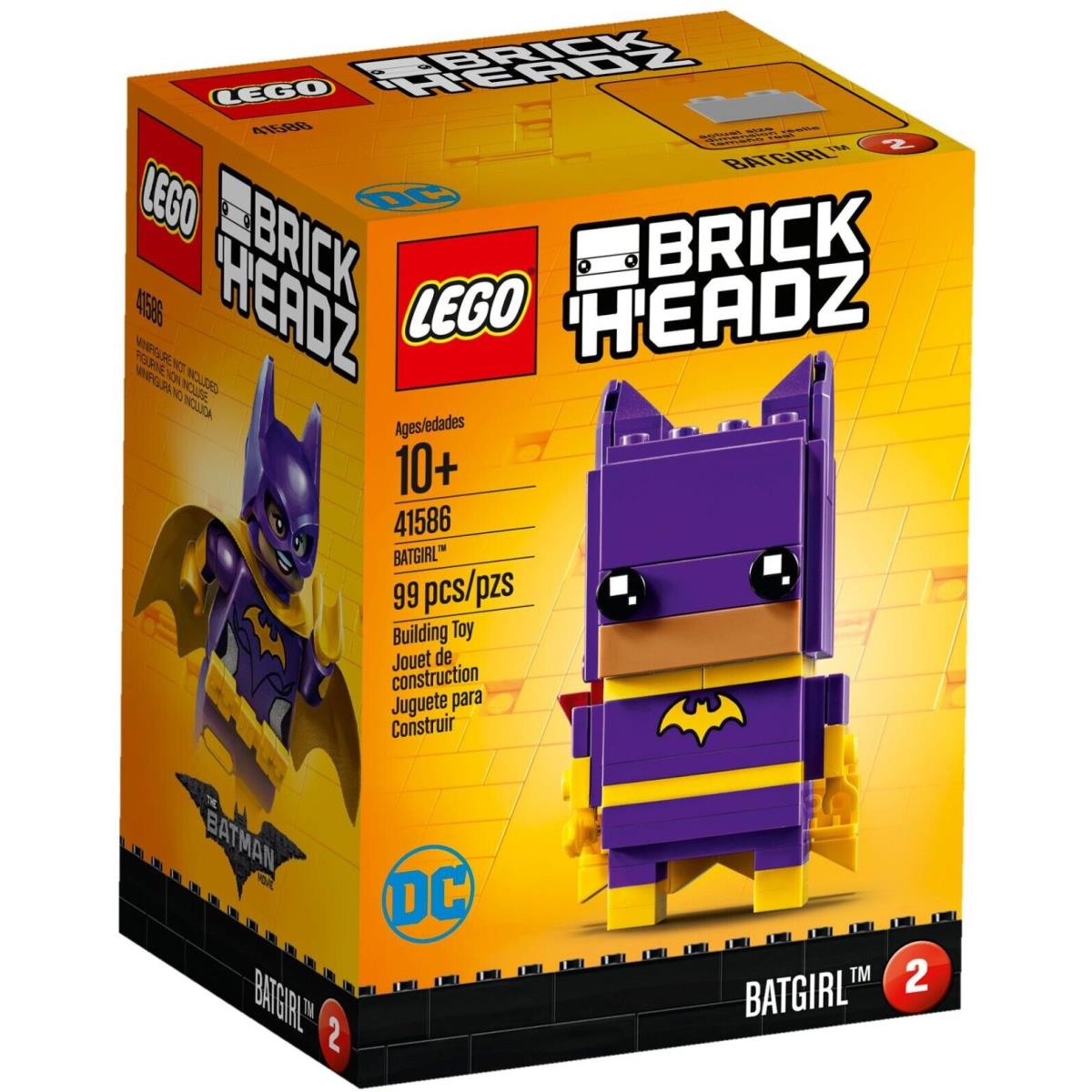 Lego Brickheadz Construction Characters DC Comics Super Heroes 41586 Batgirl 10+