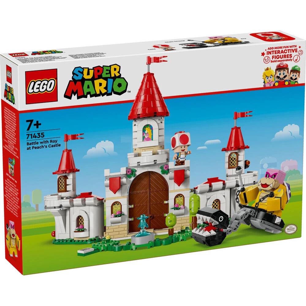 Lego Super Mario Battle with Roy at Peach s Castle 71435 Building Toy Set