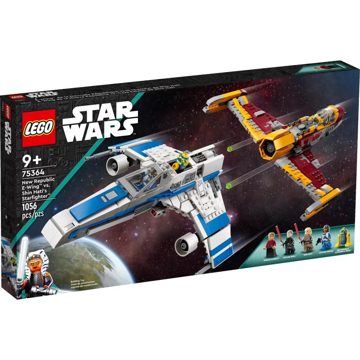 Lego Republic E-wing Vs. Shin Hati`s Starfighter 75364