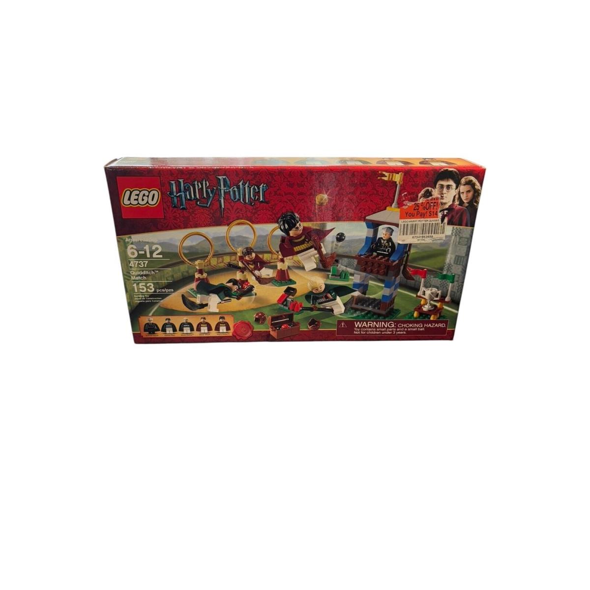 Lego 4737 - Harry Potter - Quidditch Match - in Box Retired