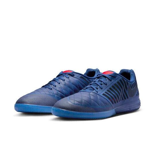 Nike Lunargato II Men`s Size 10 Indoor Soccer Shoes Deep Royal Blue 580456-401