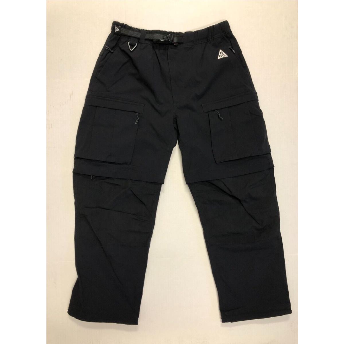 Nike Acg Smith Summit Cargo Pants Black Anthracite FN0428-010 Size XL