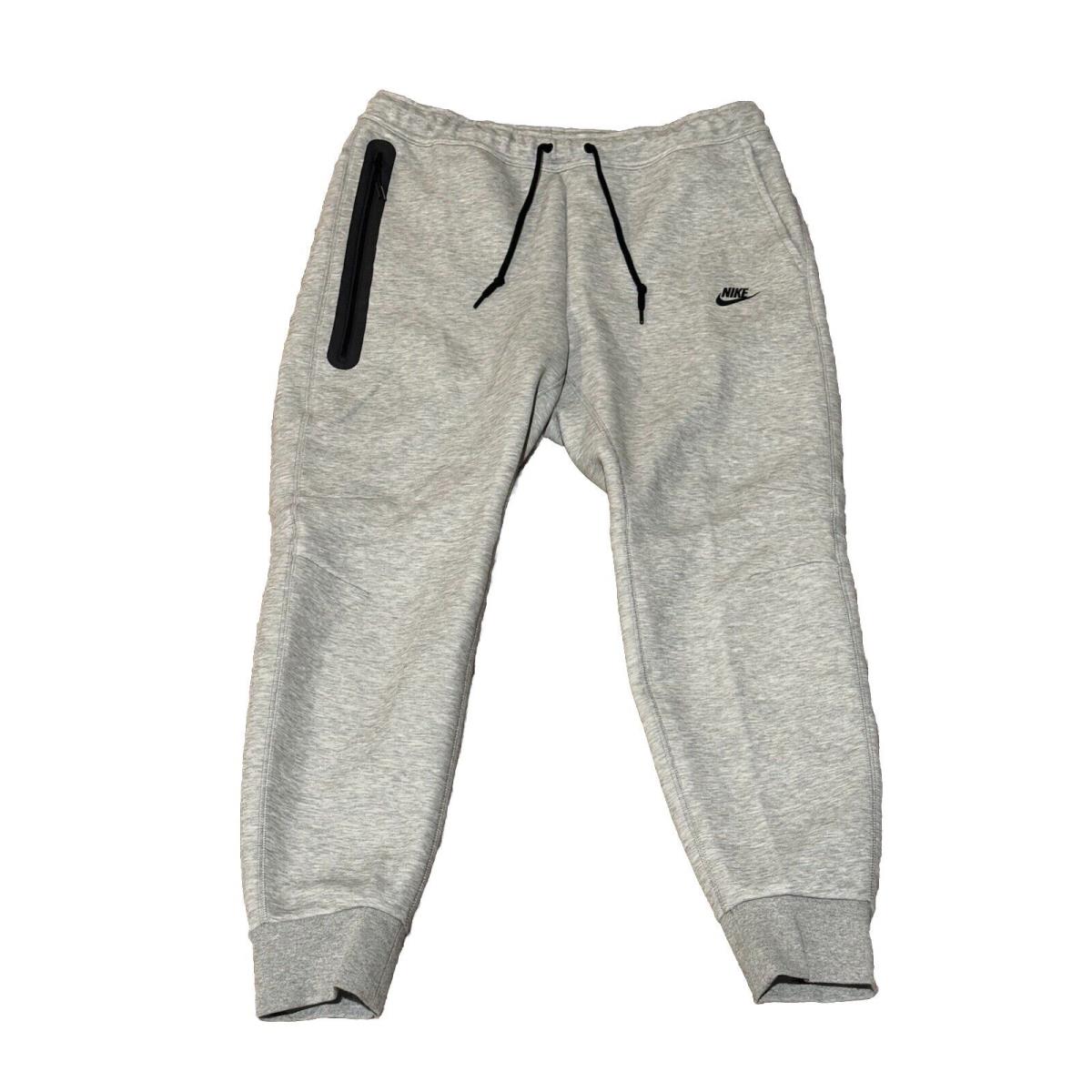 Nike Sportswear Tech Fleece Joggers Sweatpants Gray FB8002-063 Men s Size XL
