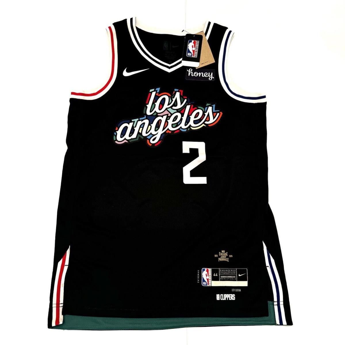 Nike Los Angeles LA Clippers City Kawhi Leonard Jersey DO9596-010 Men s Medium