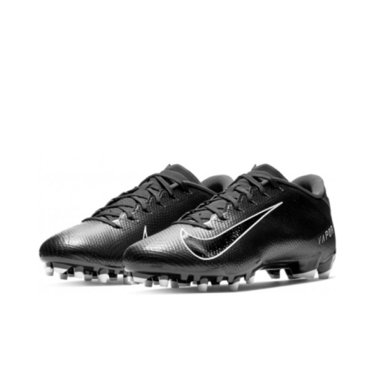 Nike Vapor Edge Team Football Cleats Black White CZ2606-001 Size 16 Rare - Black