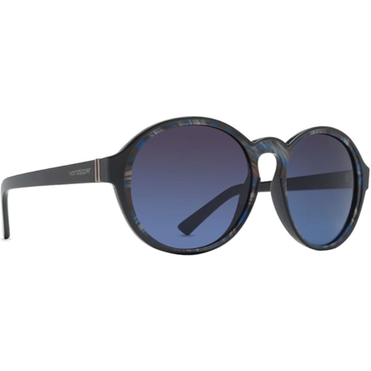Vonzipper Adult Lula One Size Black Swirl W/brown Gradient Sunglasses by VonZipper