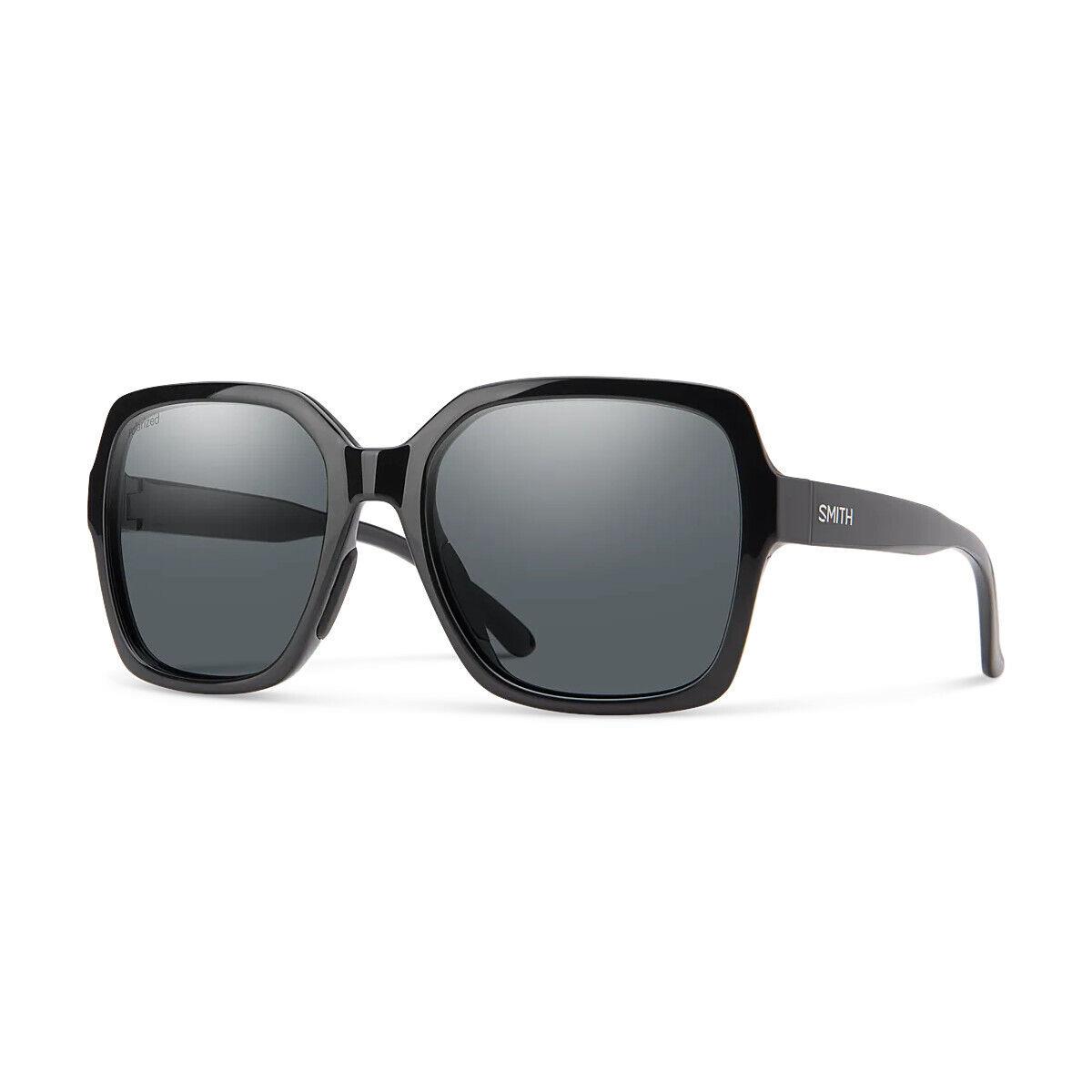 Flare Sunglasses - Polarized Black/Gray by Smith Optics