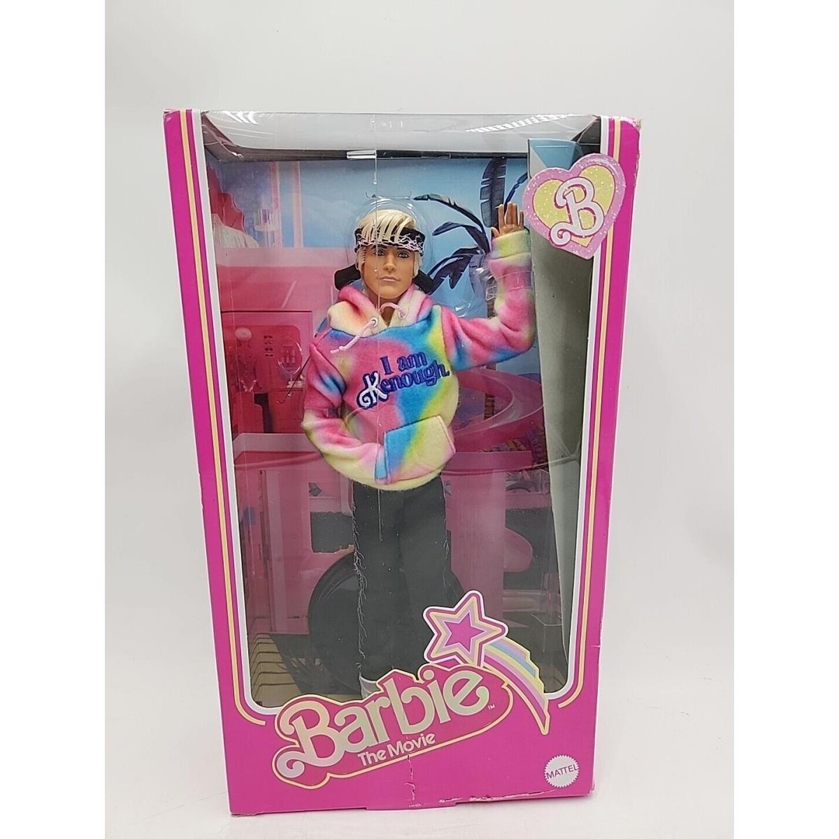 Mattel Barbie The Movie Ken Doll I Am Kenough Hoodie Doll with Mattel Box
