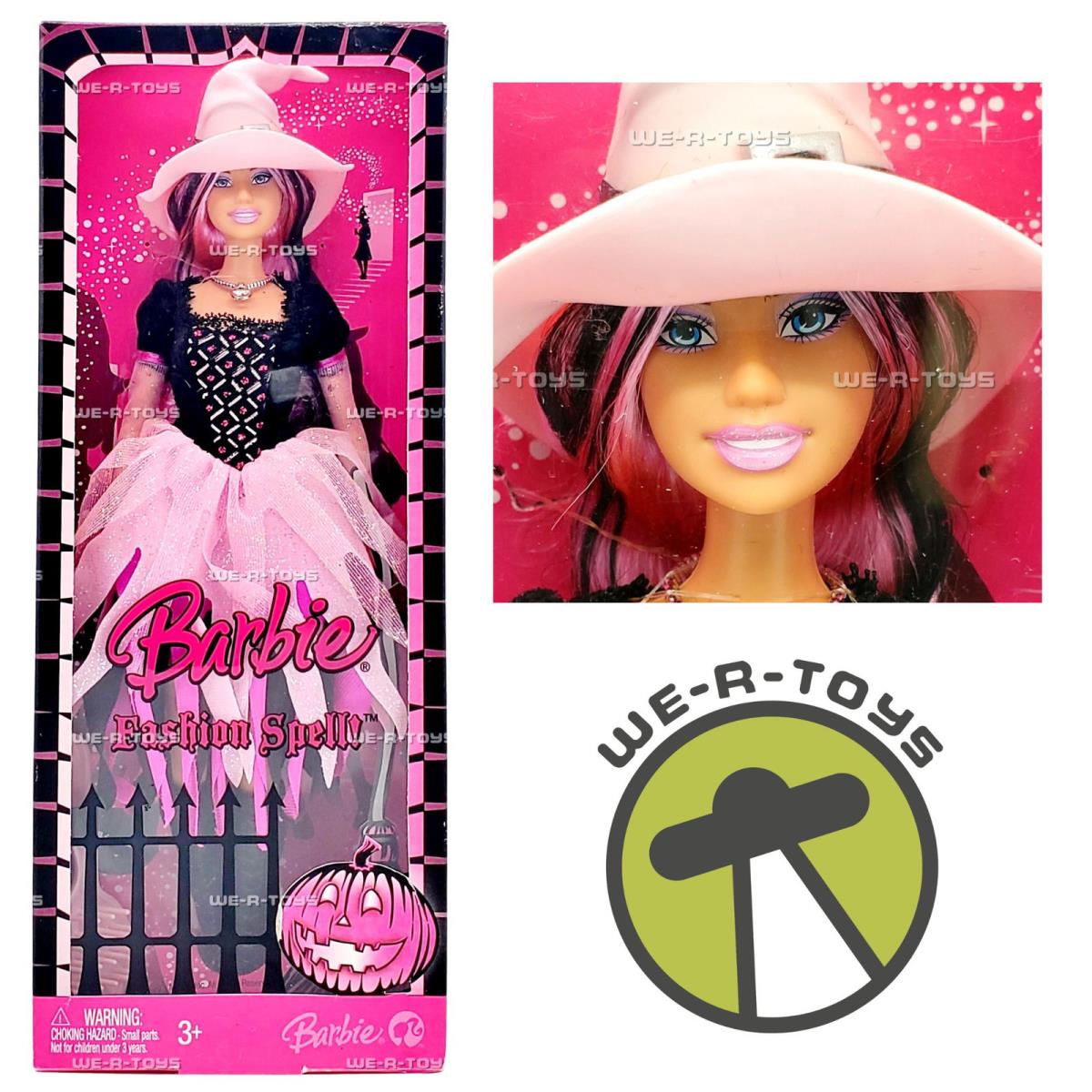 Halloween Fashion Spell Barbie Doll 2008 Mattel No. M3523