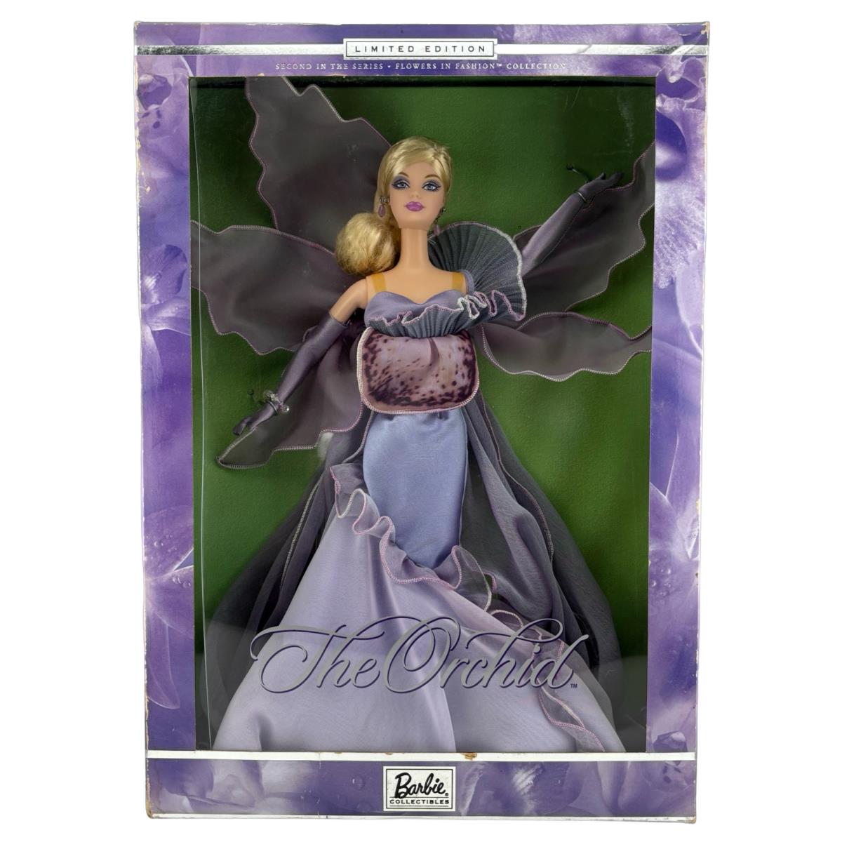 The Orchid Barbie 50319 Limited Edition Mattel Doll 2000 Collectible