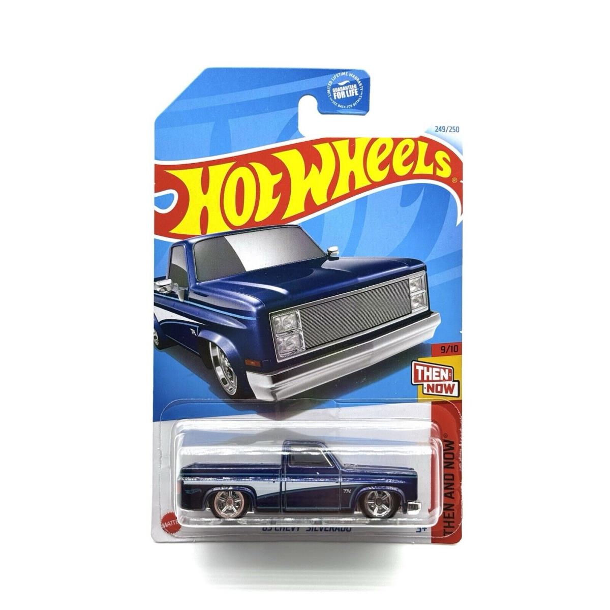 2024 Hot Wheels Super Treasure Hunt `83 Chevy Silverado 249/250 Q Case Sth Blue