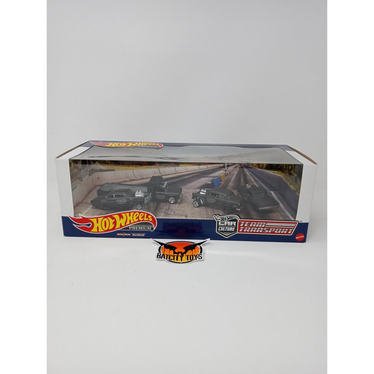 2020 Hot Wheels Premium Car Culture Team Transport Black Hole