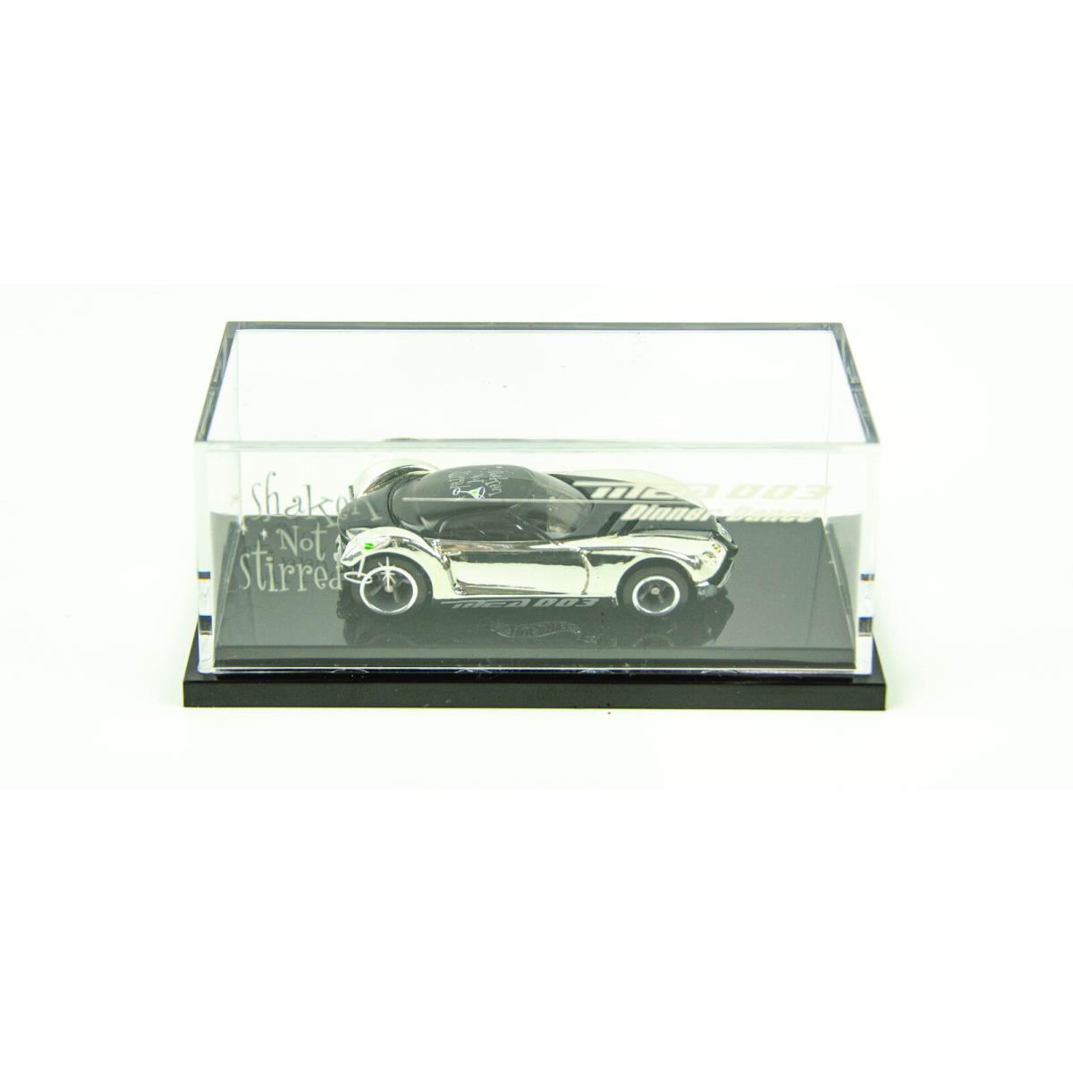 Hot Wheels 2003 Mea Dinner Dance Golden Arrow Shaken Not Stirred Diecast Car