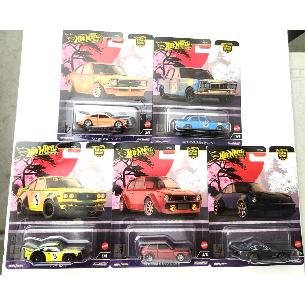 Hot Wheels 2024 Car Culture: Japan Historics 4 Nissan Fairlady Z ``72 Corola