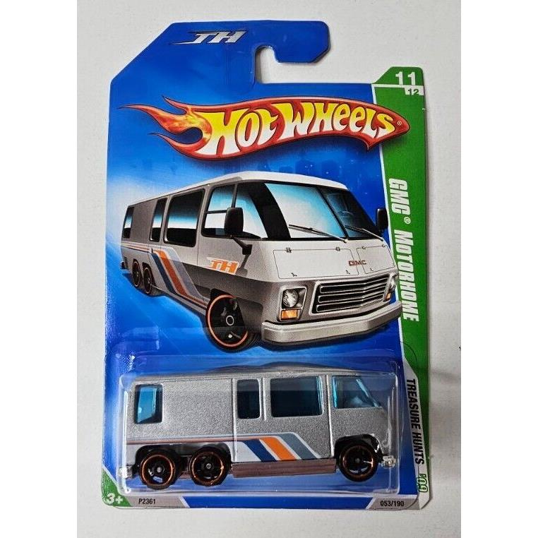 2009 Hot Wheels Treasure Hunts Gmc Motorhome 11/12 - Error No TH Stamp on Car