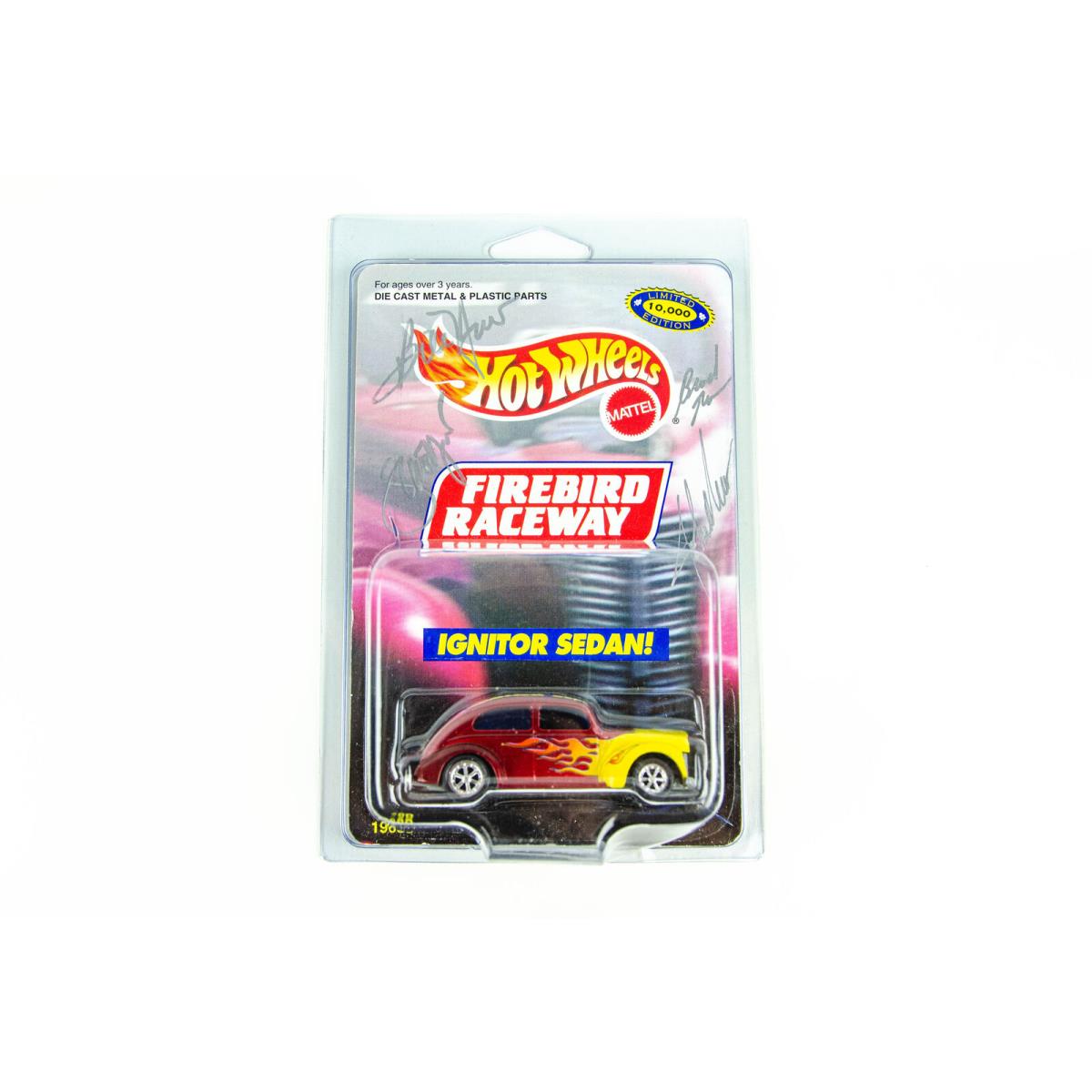 1997 Hot Wheels Firebird Raceway Ignitor Sedan Autographed Signed Limited
