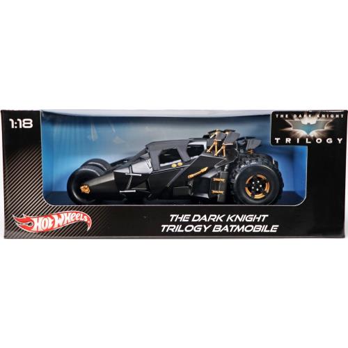 Hot Wheels Batman The Dark Knight Trilogy Tumbler Batmobile BMH74 Nrfb 2013 1:18