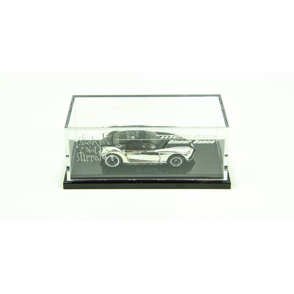 Hot Wheels 2003 Mea Dinner Dance Golden Arrow Shaken Not Stirred Diecast Car