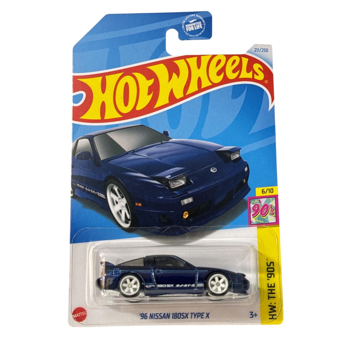 2024 Hot Wheels `96 Nissan 180SX Type X Sth Super Treasure Hunt Hw: The `90S Ope