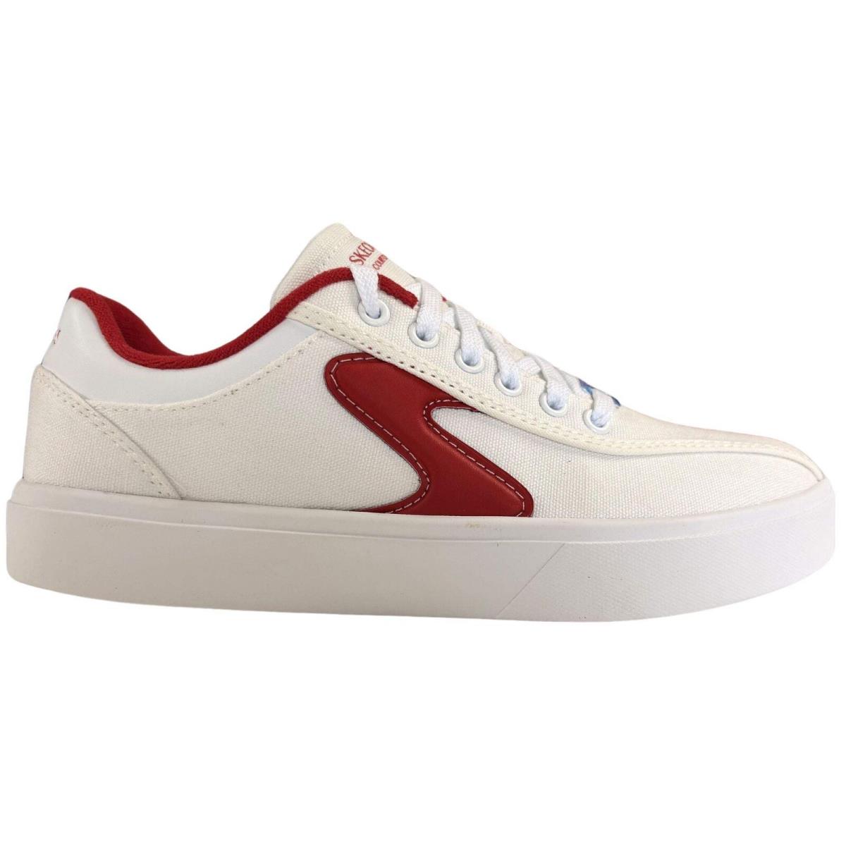 Women`s 185012 Eden Lx-vintage Love White Red Casual Shoes 6.5 by Skechers