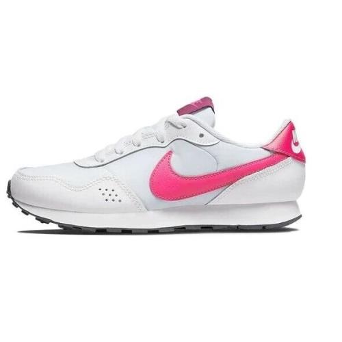 Big Kid`s Nike MD Valiant Pure Platinum/pink Prime CN8558 019 - Pure Platinum/Pink Prime