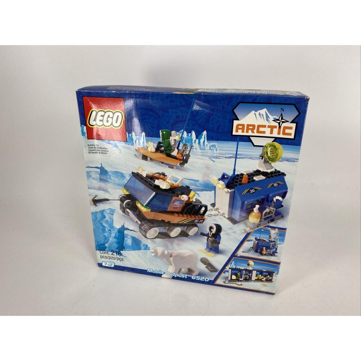 Vintage Lego 6520 Arctic Mobile Outpost and Read