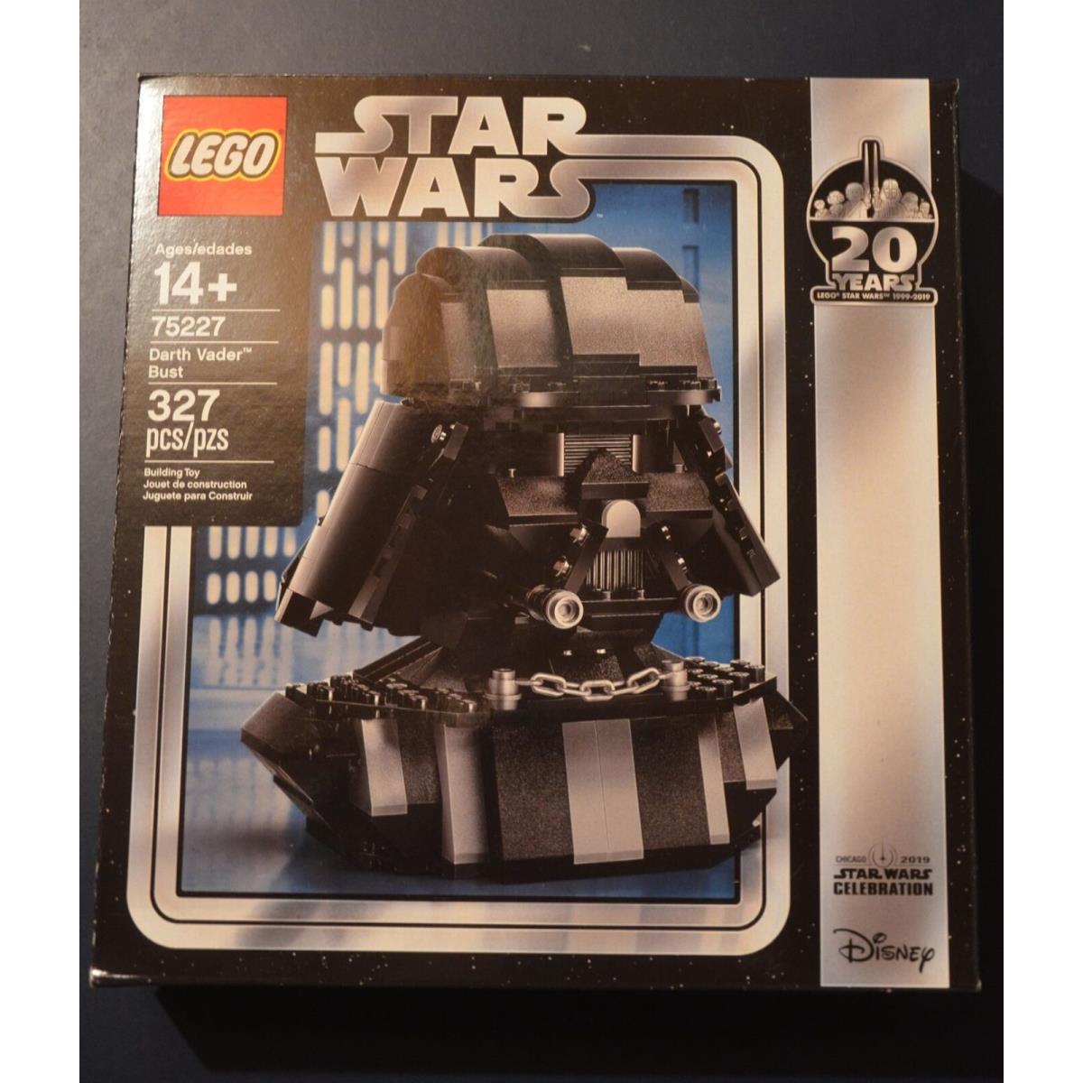 Lego 75227 Star Wars Darth Vader Bust 20th Anniversary Set