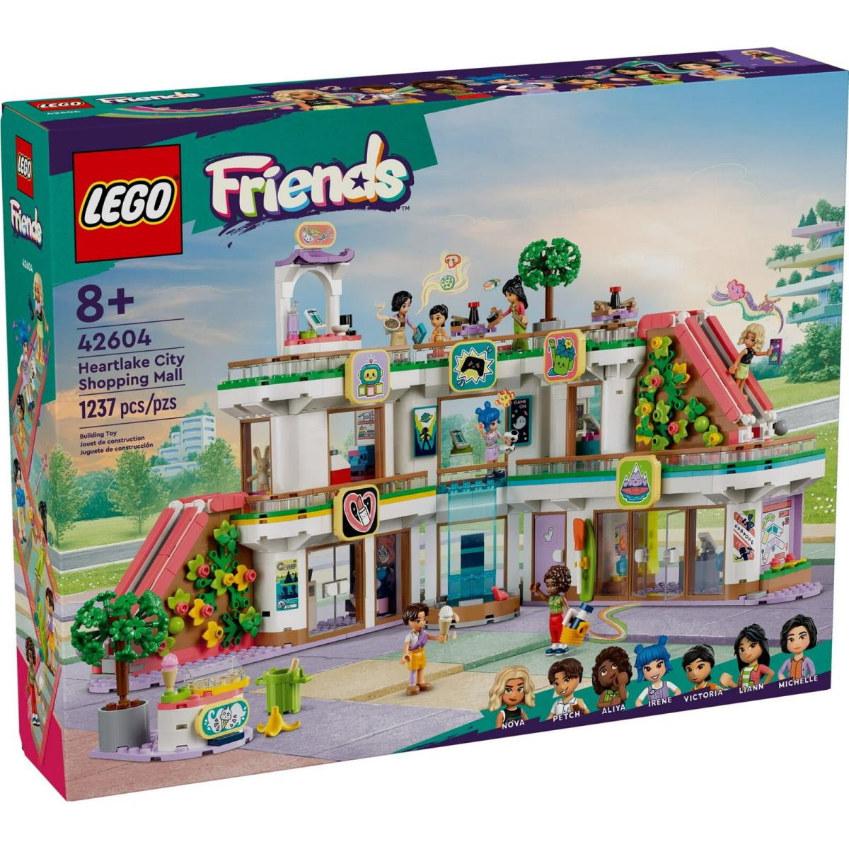 Lego Friends Heartlake City Shopping Mall 42604 Building Toy Set Gift