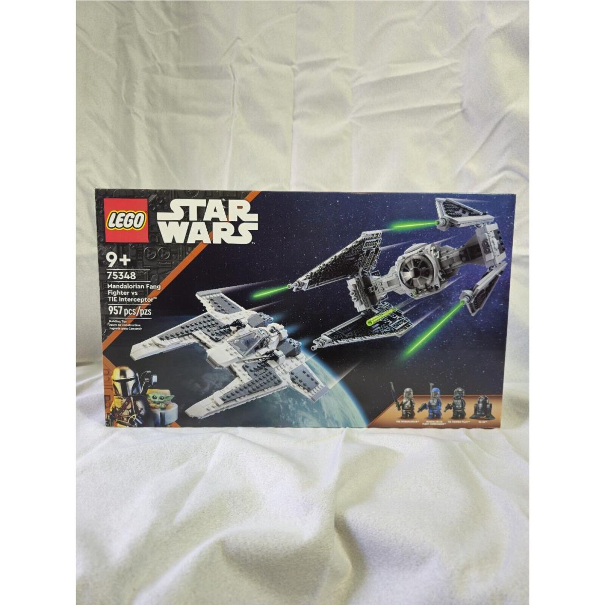 Lego Star Wars: Mandalorian Fang Fighter Vs. Tie Interceptor 75348
