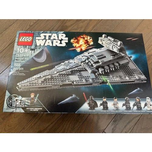 Lego Star Wars Imperial Star Destroyer Buildable Starship Set 75394