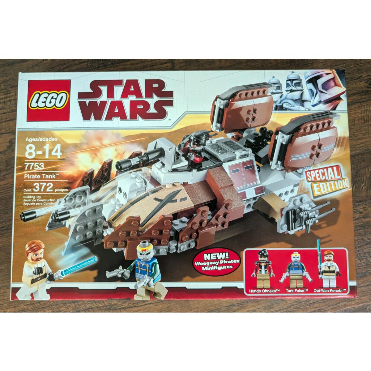Lego 7753 Star Wars The Wars- Pirate Tank /
